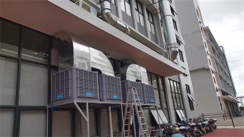 小型车间低成本降温方案