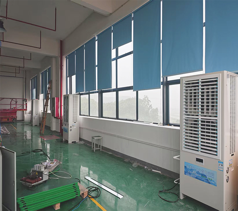 汽车零部件厂降温方案！